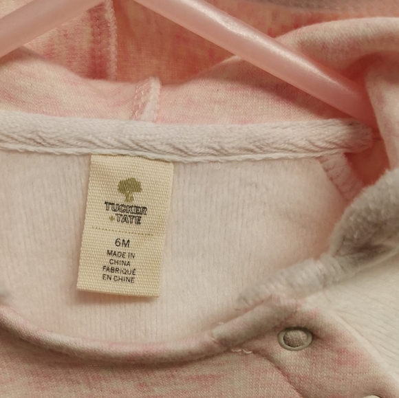 6 Months TUCKER & TATE Soft Pullover Hoodie NWT - Picture 7 of 9